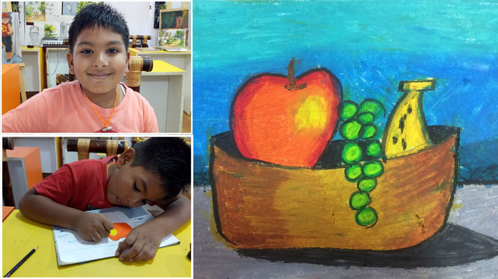 Oil Pastels Art